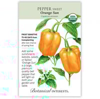بذور فلفل برتقالي بارد عضوي - Pepper Sweet (orange...