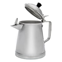 السنيدي دلة تفويح قهوة هندي فضي مقاس 13 سم