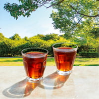 السنيدي استكانة شاي شفاف طقم 6 قطع