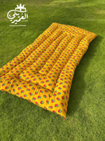 بكج الراحة روز–مدّة ومخدة شالكي أصفر