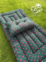 بكج الراحة روز–مدّة ومخدة شالكي فيروزي