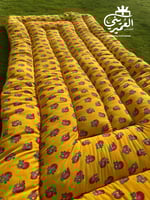 بكج الراحة روز–مدّة ومخدة شالكي أصفر