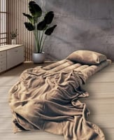 بكج الضيوف والرحلات 4 قطع لون بني