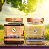 نصف كيلو عسل الطلح + نصف كيلو خلطة عسل موسى البري