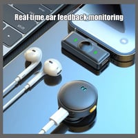 ميكروفون لاسلكي ايفون بخاصية تقليل الضوضاء مع علبة...