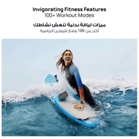 ساعة هواوي واتش فيت 4 مقاس 1.82 بوصة - رمادي