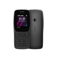 جوال نوكيا 110 شريحتين - أسود