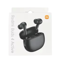 سماعة أذن شاومي ريدمي 4 أكتف لاسلكية - أسود