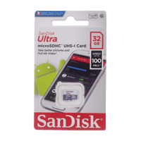 بطاقة ذاكرة ساندسك الترا بسعة 32 جيجابايت