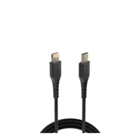 كيبل ليون اكس تايب سي ايفون بطول مترين - أسود