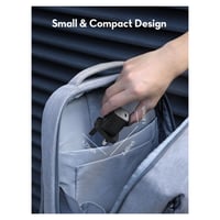 شاحن جداري راف بمنفذ تايب سي بقوة 30 واط - أسود