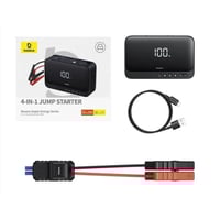 بيسوس مشغل سيارة 4 في 1 ( تشغيل السيارة + منفاخ هو...