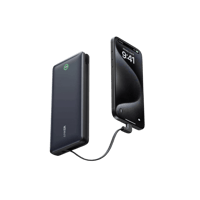 بطارية متنقلة انكر مع كيبل مدمج تايب سي بقوة 30 وا...