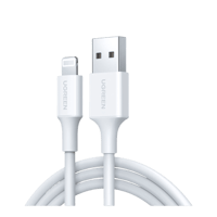 كيبل يوجرين يو اس بي ايفون بطول مترين - ابيض