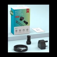 بكج راف باور كومبو فيش جداري تايب سي + كيبل تايب س...