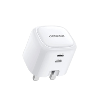 شاحن جداري يوجرين بمنفذين تايب سي بقوة 45 واط - اب...