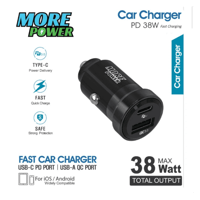 عرض شاحن جداري20 واط + شاحن سيارة + 5 كيابل ليون أ...