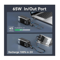 بطارية EONE متنقلة بسعة 20000mAh بقوة 65 واط