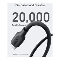 كيبل انكر بي دي ايفون بطول 1.8 متر - اسود