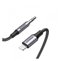 يوجرين كيبل محول صوت AUX الى لايتنج بطول متر - أسو...