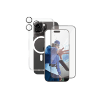 بكج حماية CARE بانزر جلاس 3 في 1 ايفون 16 برو - شف...