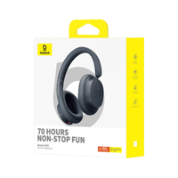 سماعة رأس بيسوس لاسلكية Bowie D05 - أسود