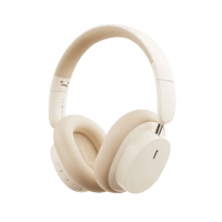 سماعة رأس بيسوس لاسلكية Bowie D05 - بيج