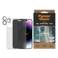 بكج حماية بانزر جلاس 3 في 1 ايفون 14 بروماكس - خصو...