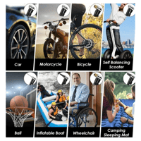 منفاخ هواء السيارة موج ماكس متعدد الوظائف - اسود