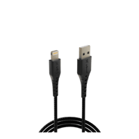 كيبل ليون اكس يو اس بي ايفون بطول متر - اسود