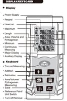 جهاز SNDWAY لقياس المسافات بالليزر حتى 60 متر
