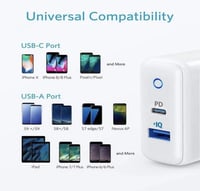 شاحن جداري انكر باوربورت PD بلس الاصدار الثاني بمن...