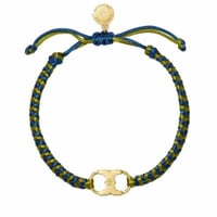 سوار توري بورش خيط مظفر زيتوني وبحري/ توري ذهبي