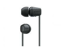 سوني سماعة داخل الأذن لاسلكية، أسود WI-C100/B