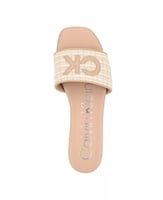 حذاء فلات بالون البيج من كالفن كلاين