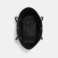 حقيبة توت كبيرة باللون والاسود والبني من كوتش