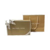 باوتش مكون من قطعتين باللون البني والاسود من مايكل...