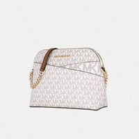 كروس بدي من مايكل كورس باللون الكريمي و البني