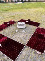 طقم كامل ٤ مدات رول بطانه ابيض فاخر مع 4 مراكي ضغط...