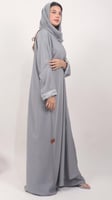 عباية رمادي