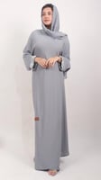 عباية رمادي