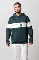 بلوفر أخضر شبابي بهوية نادي الأهلي