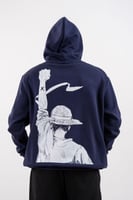 هودي كحلي بتصميم شخصية مونكي دي لوفي