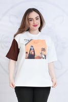 تيشرت التأسيس اوفر سايز وكم بني