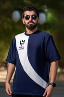 تيشرت الهلال كحلي &ابيض