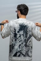 تيشرت أبيض بتصميم شخصية يامي سوكيهيرو