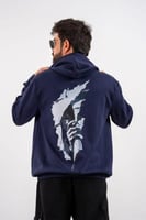 هودي كحلي بتصميم شخصية "هاشيرا الضباب" توكيتو مويت...