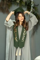 طقم عباية تخرج