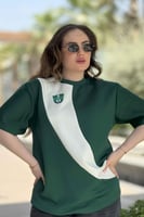 تيشرت الأهلي أخضر &أبيض