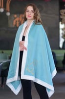 وشاح الأناقة تركواز